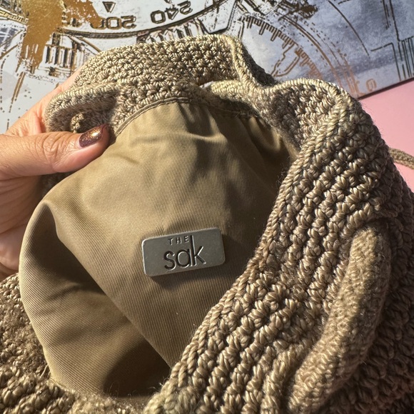 The Sak Knit Drawstring Backpack - Picture 2 of 7